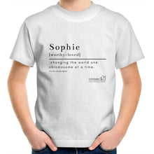 Load image into Gallery viewer, CUSTOM ORDER FOR Sophie - AS Colour Kids Youth Crew T-Shirt