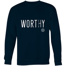 Load image into Gallery viewer, WORTHY Word Collection – AS Colour United - Crew Sweatshirt