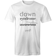 Load image into Gallery viewer, Down Syndrome Acceptance BOOK RELEASE TEE - AS Colour Staple - Mens T-Shirt