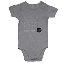 Load image into Gallery viewer, Godfather - AS Colour Mini Me - Baby Onesie Romper