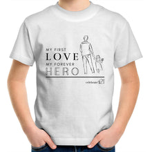 Load image into Gallery viewer, Father and Daughter - AS Colour Kids Youth Crew T-Shirt AS Colour Kids Youth Crew T-Shirt
