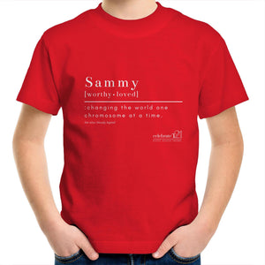 CUSTOM ORDER FOR Sammy -  AS Colour Kids Youth Crew T-Shirt