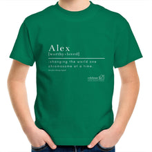 Load image into Gallery viewer, CUSTOM ORDER FOR Alex - AS Colour Kids Youth Crew T-Shirt