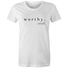 Load image into Gallery viewer, Worthy OCT21 - AS Colour - Women's Maple Tee