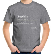 Load image into Gallery viewer, CUSTOM ORDER FOR Sophie - AS Colour Kids Youth Crew T-Shirt