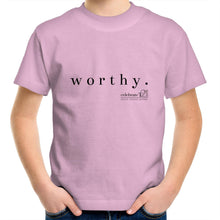 Load image into Gallery viewer, Worthy OCT21 - AS Colour Kids Youth Crew T-Shirt