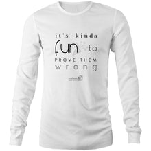 Load image into Gallery viewer, It’s Kinda Fun OCT21 -  AS Colour Base - Mens Long Sleeve T-Shirt