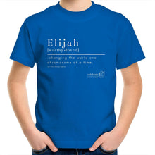 Load image into Gallery viewer, CUSTOM ORDER FOR Elijah - AS Colour Kids Youth Crew T-Shirt