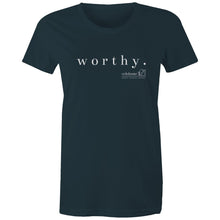 Load image into Gallery viewer, Worthy OCT21 - AS Colour - Women's Maple Tee