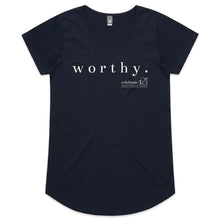 Load image into Gallery viewer, Worthy OCT21 - AS Colour Mali - Womens Scoop Neck T-Shirt