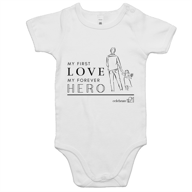 Father and Daughter - AS Colour Mini Me - Baby Onesie Romper
