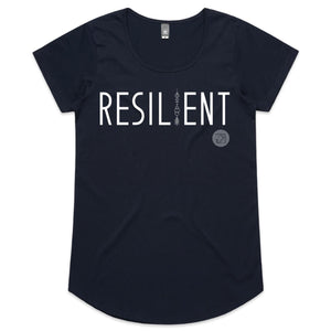 RESILIENT Word Collection – AS Colour Mali - Womens Scoop Neck T-Shirt