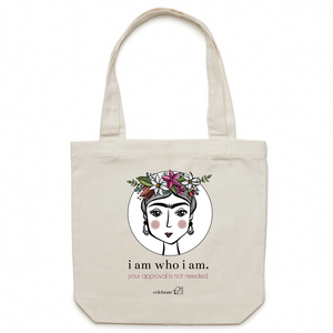 Frida I Am - AS Colour - Carrie - Canvas Tote Bag