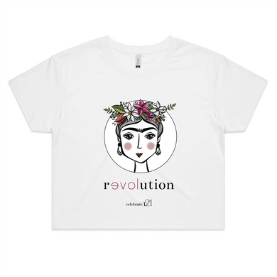 Frida Revolution – Assorted Colours - AS Colour - Womens Crop Tee