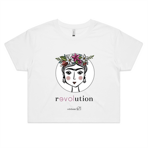Frida Revolution – Assorted Colours - AS Colour - Womens Crop Tee