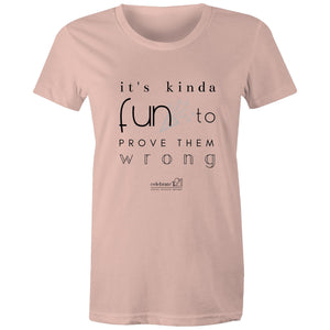 It’s Kinda Fun OCT21 - AS Colour - Women's Maple Tee