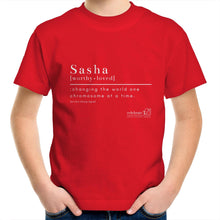 Load image into Gallery viewer, CUSTOM ORDER FOR Sasha - AS Colour Kids Youth Crew T-Shirt