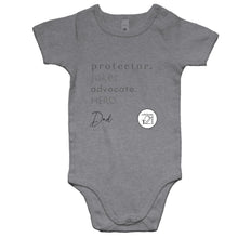 Load image into Gallery viewer, Dad - AS Colour Mini Me - Baby Onesie Romper