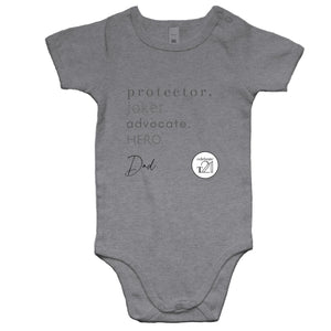 Dad - AS Colour Mini Me - Baby Onesie Romper