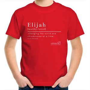 CUSTOM ORDER FOR Elijah - AS Colour Kids Youth Crew T-Shirt