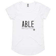 Load image into Gallery viewer, ABLE Word Collection - AS Colour Mali - Womens Scoop Neck T-Shirt