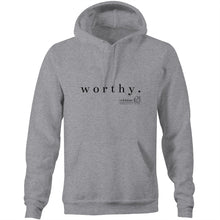 Load image into Gallery viewer, Worthy OCT21 - AS Colour Stencil - Pocket Hoodie Sweatshirt