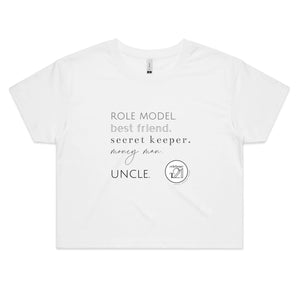 Uncle - AS Colour - Women's Crop Tee
