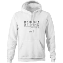 Load image into Gallery viewer, Be Quiet - AS Colour Stencil - Pocket Hoodie Sweatshirt