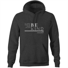 Load image into Gallery viewer, Be Kind - AS Colour Stencil - Pocket Hoodie Sweatshirt