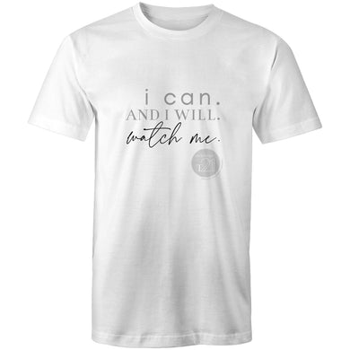 I Can and I will Watch Me - Alexis Schnitger Design - AS Colour Staple - Mens T-Shirt