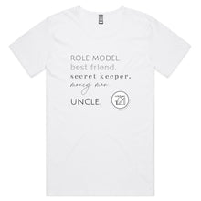 Load image into Gallery viewer, Uncle - AS Colour Shadow - Mens Scoop Neck T-Shirt