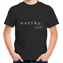 Load image into Gallery viewer, Worthy OCT21 - AS Colour Kids Youth Crew T-Shirt