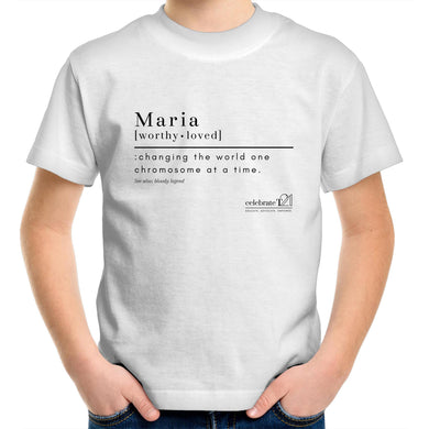 CUSTOM ORDER FOR Maria -AS Colour Kids Youth Crew T-Shirt