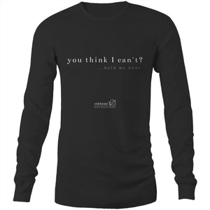 Hold My Beer OCT21 - AS Colour Base - Mens Long Sleeve T-Shirt