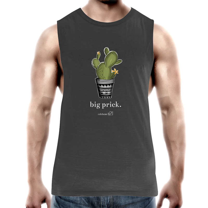 'Prickle Collection' Assorted Wording and Colours -AS Colour Barnard - Mens Tank Top Tee