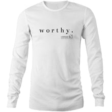 Load image into Gallery viewer, Worthy OCT21 - AS Colour Base - Mens Long Sleeve T-Shirt