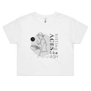 LIMITED EDITION ASH - AS Colour - Women's Crop Tee
