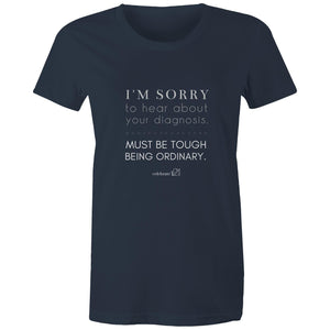 I'm Sorry - AS Colour - Women's Maple Tee