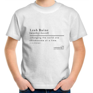 CUSTOM ORDER FOR Leah Raine  -  AS Colour Kids Youth Crew T-Shirt