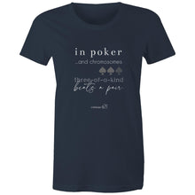 Load image into Gallery viewer, &#39;3 of a kind &#39; - AS Colour - Women&#39;s Maple Tee