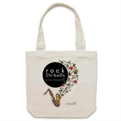Rock The Halls  AS Colour - Carrie - Canvas Tote Bag