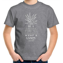 Load image into Gallery viewer, Pineapple Crown - AS Colour Kids Youth Crew T-Shirt