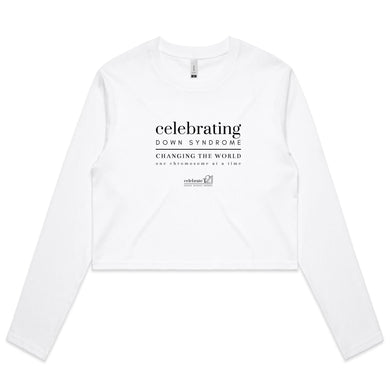 Celebrating DS - AS Colour - Women's Long Sleeve Crop Tee