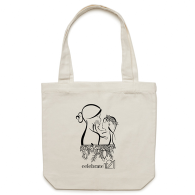 Mother and Daughter - AS Colour - Carrie - Canvas Tote Bag