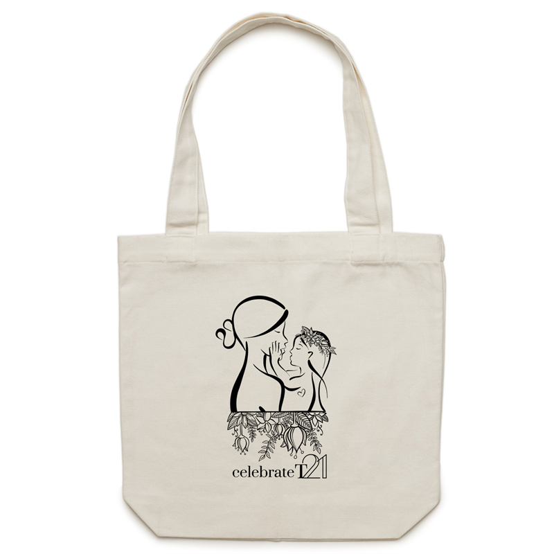 Mother and Daughter - AS Colour - Carrie - Canvas Tote Bag