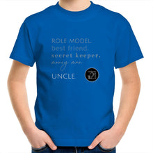 Load image into Gallery viewer, Uncle - AS Colour Kids Youth Crew T-Shirt