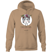Load image into Gallery viewer, Frida I Am – Assorted Colours - AS Colour Stencil - Pocket Hoodie Sweatshirt