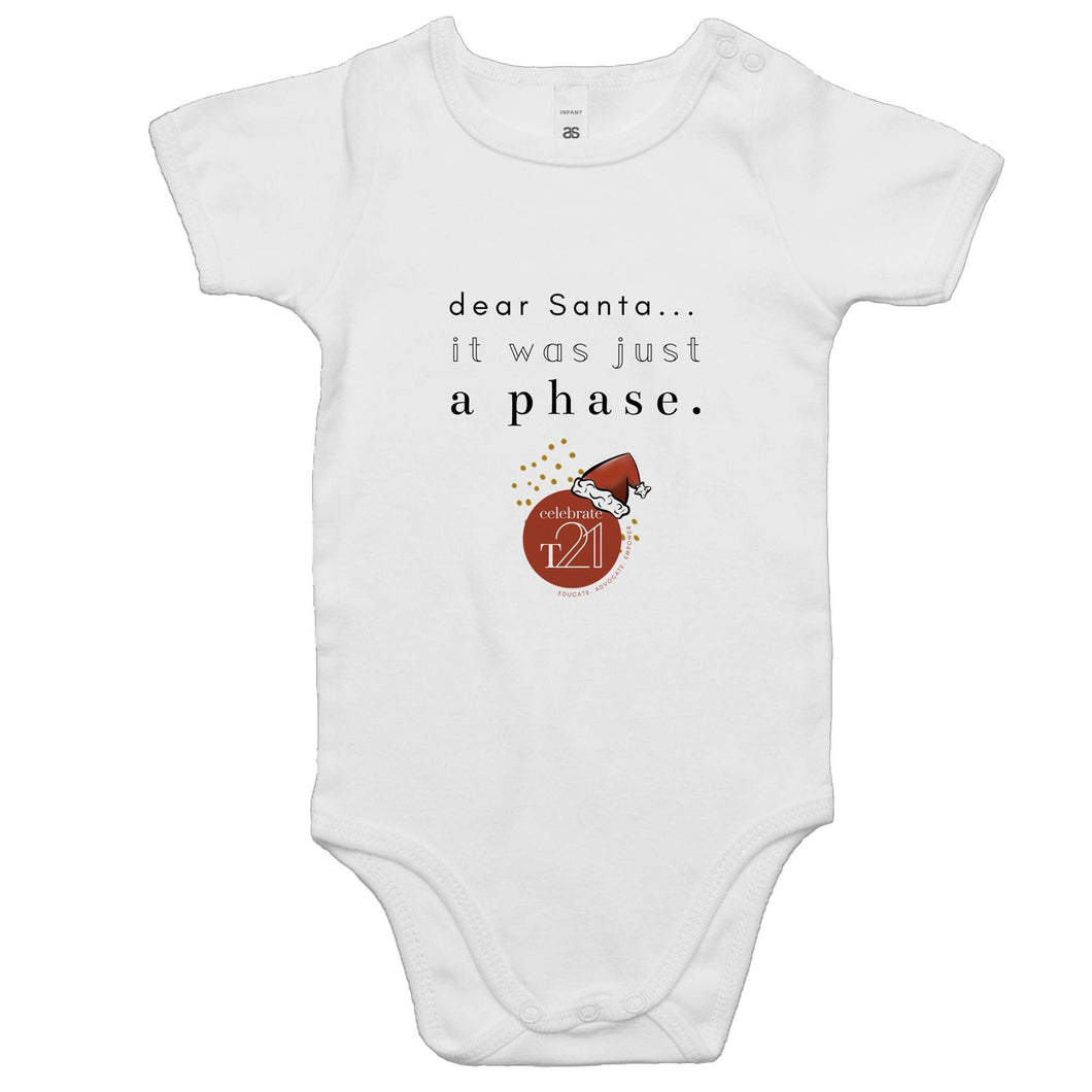 Dear Santa Alexis Schnitger Design 2022 - AS Colour Mini Me - Baby Onesie Romper