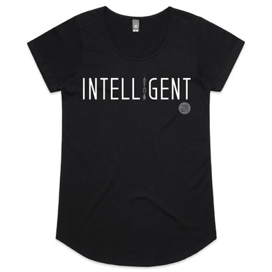 INTELLIGENT Word Collection – AS Colour Mali - Womens Scoop Neck T-Shirt