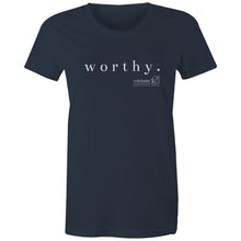Load image into Gallery viewer, Worthy OCT21 - AS Colour - Women's Maple Tee